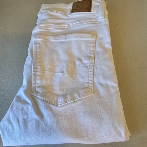 American Eagle Jegging Women's 4 White Next Level Stretch Hi-Rise - Picture 9 of 16
